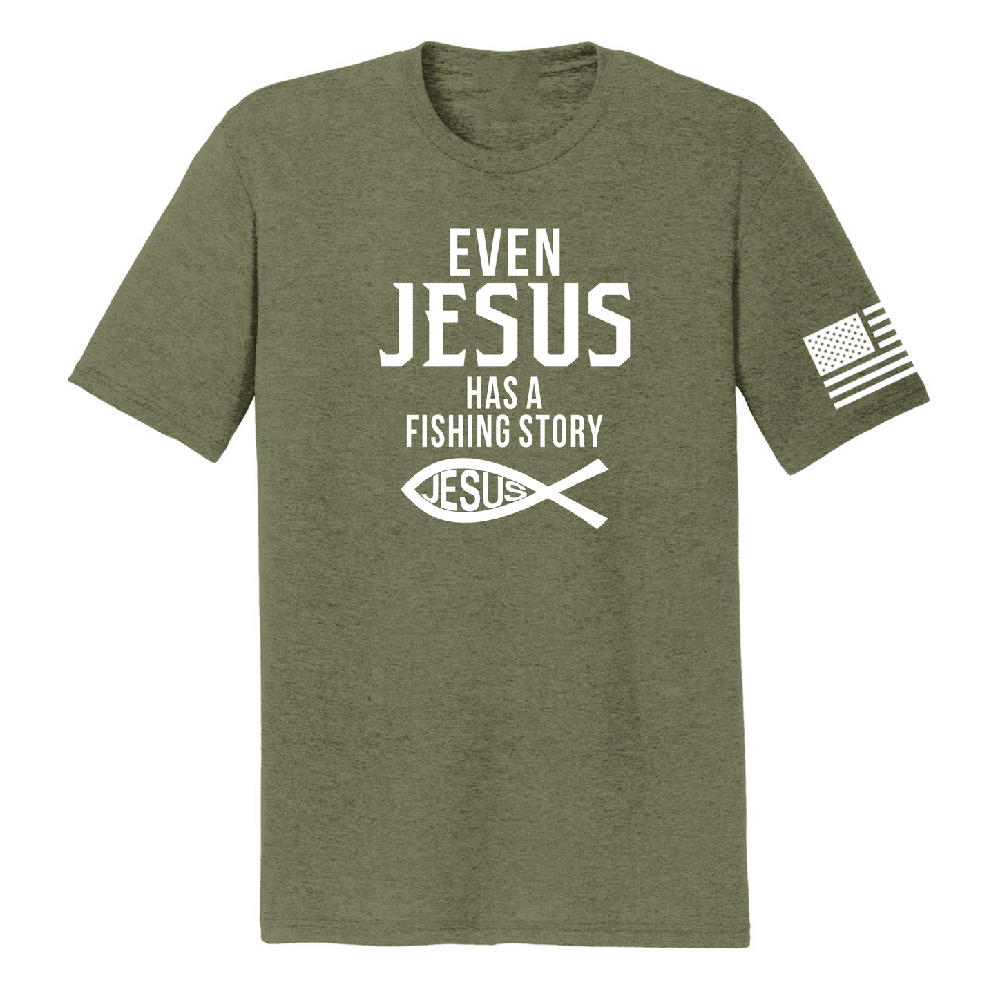 GODS FISHING STORY-Men's Shirts