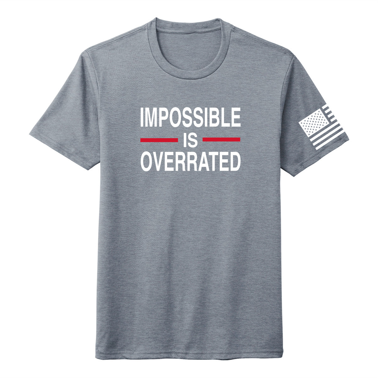 IMPOSSIBLE IS OVERRATED-Men's Shirts