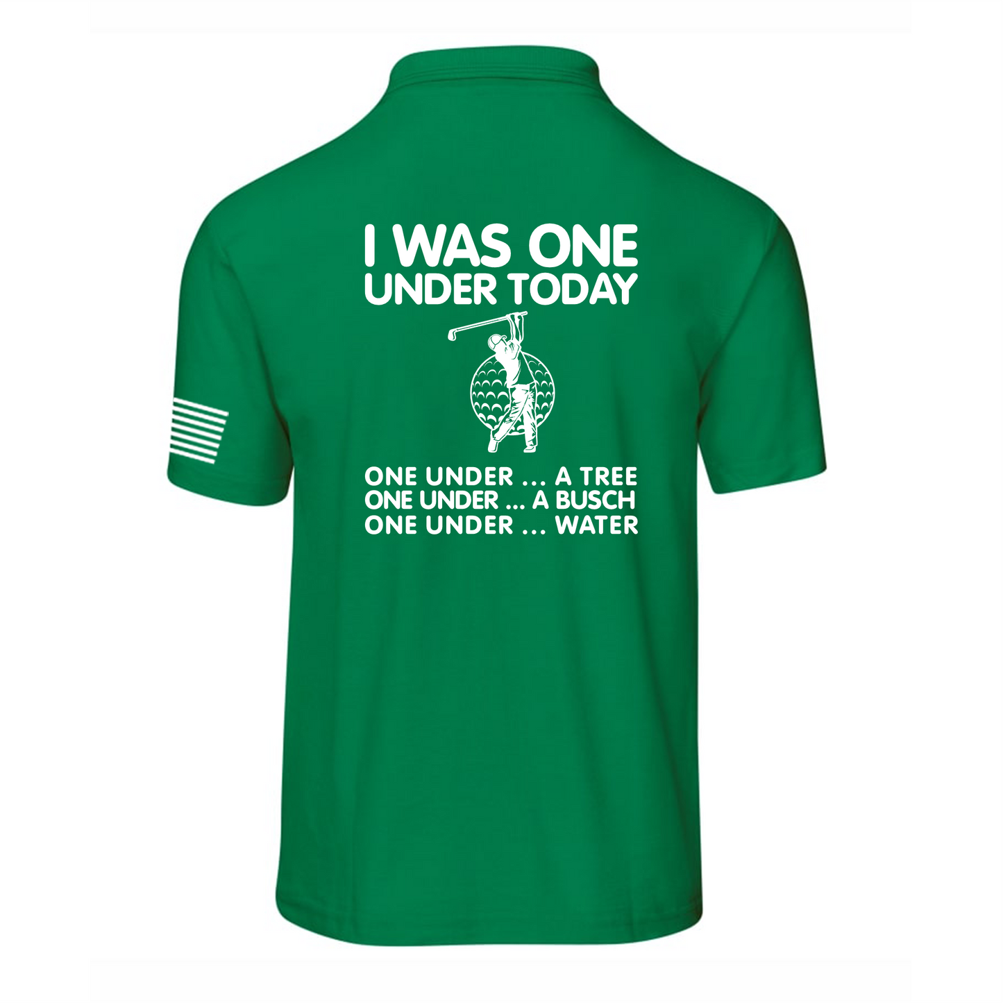 ONE UNDER -Men's Golf Shirt