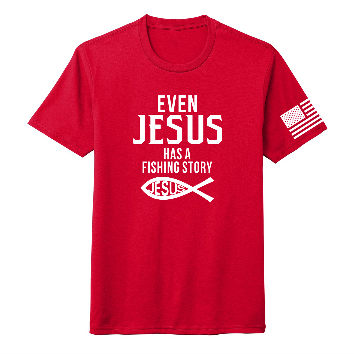 GODS FISHING STORY-Men's Shirts