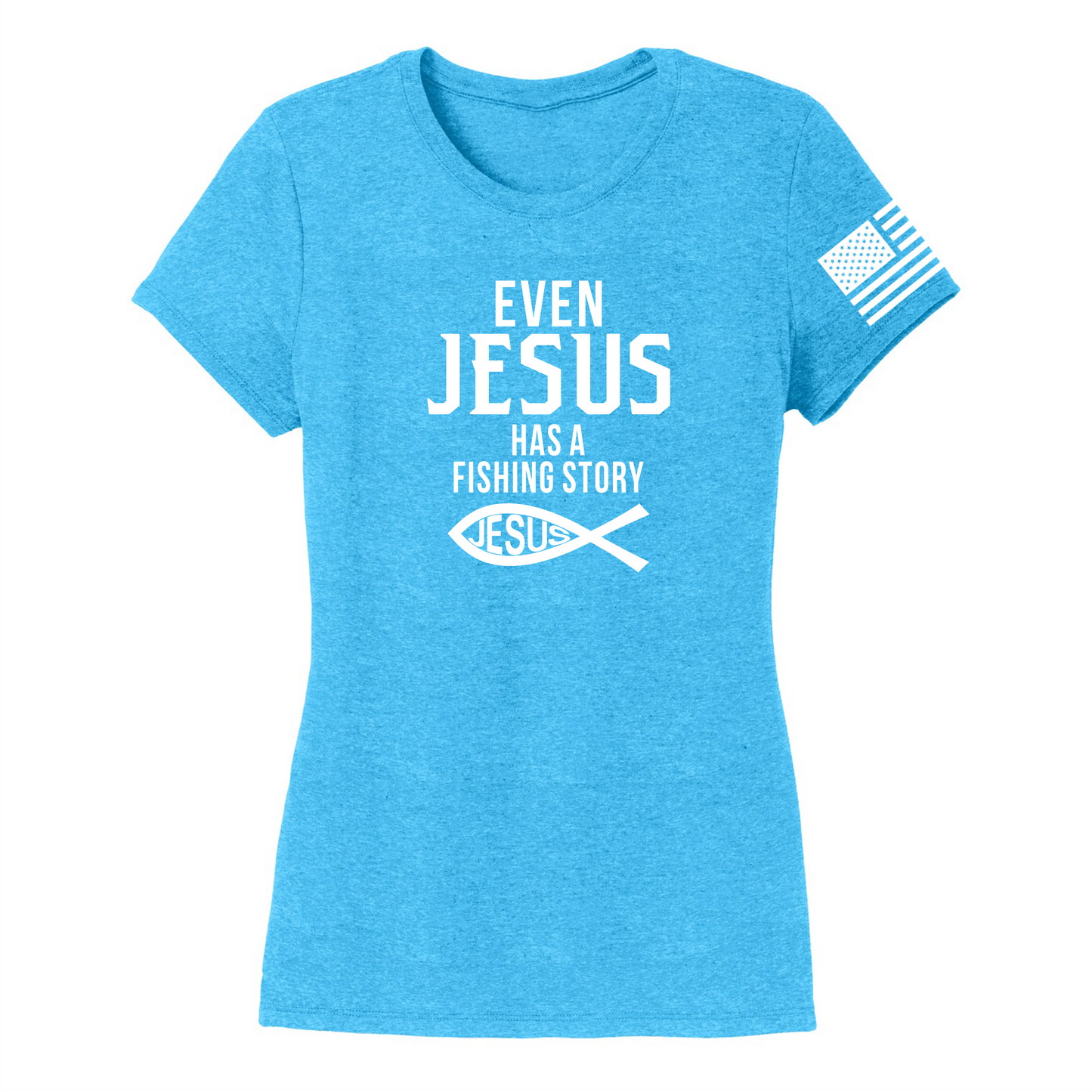 GODS FISHING STORY -Women's Shirts