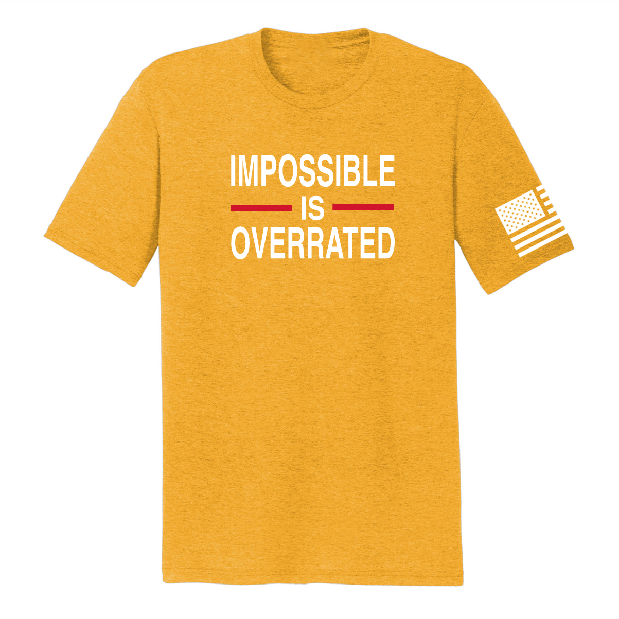 IMPOSSIBLE IS OVERRATED-Men's Shirts