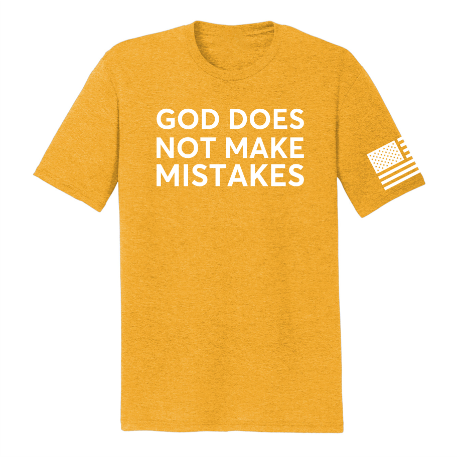 GOD MAKES NO MISTAKES-Men's Shirts