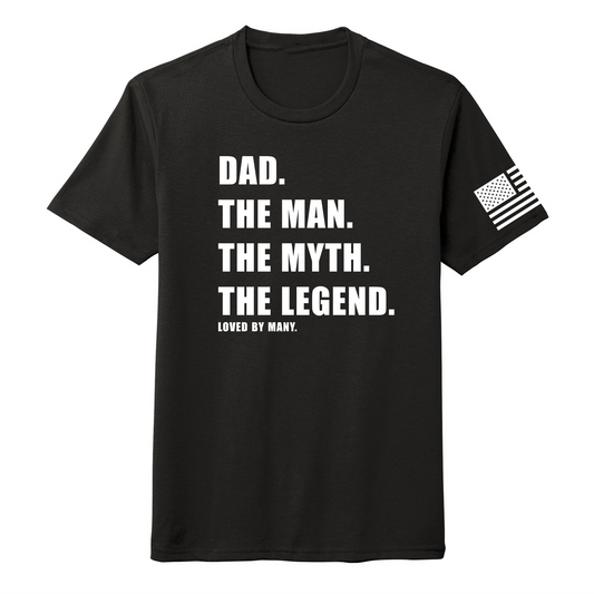 DAD, MAN, MYTH -Men's Shirts