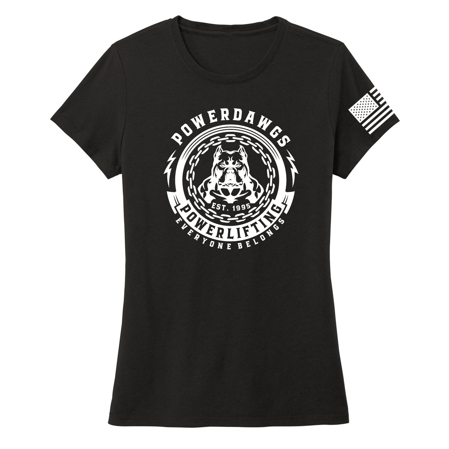 POWERDAWGS POWERLIFTING -Women's Shirts