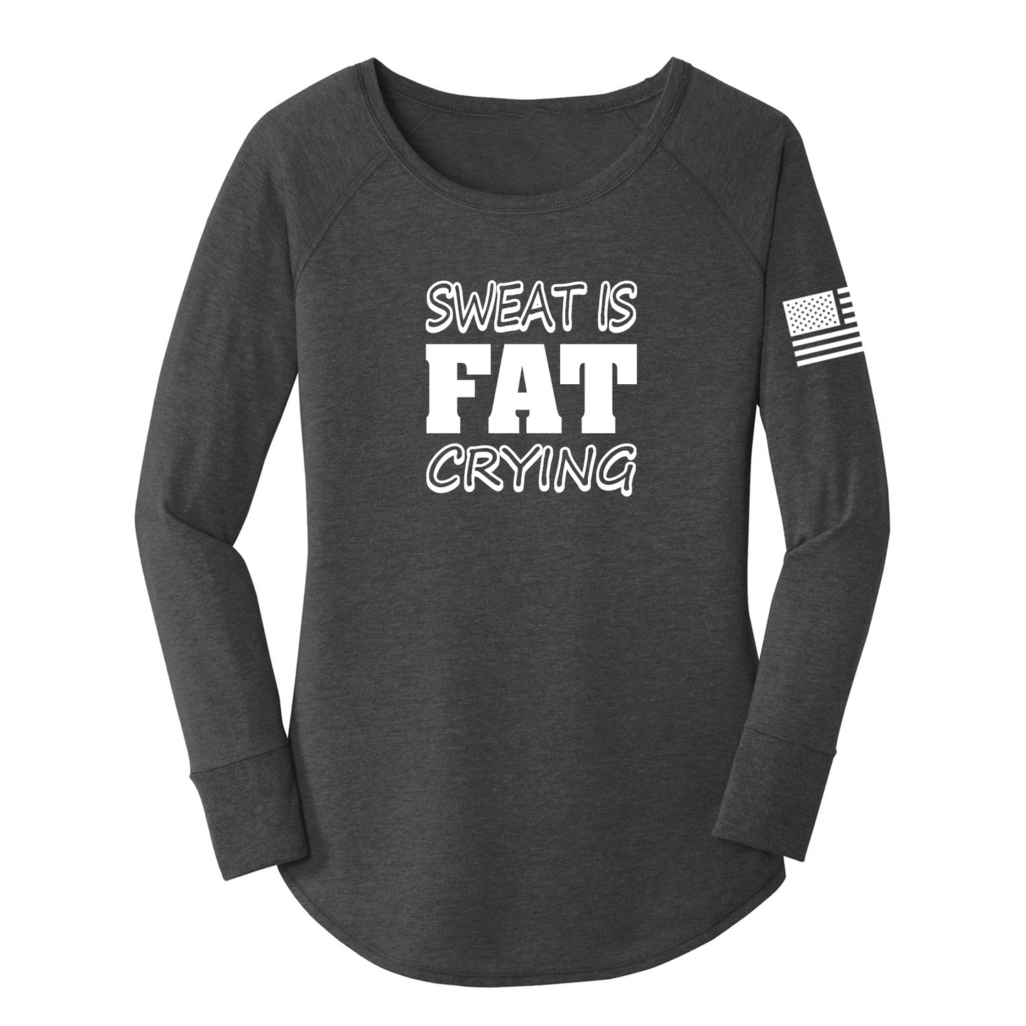 SWEAT IS FAT -Women's Shirts