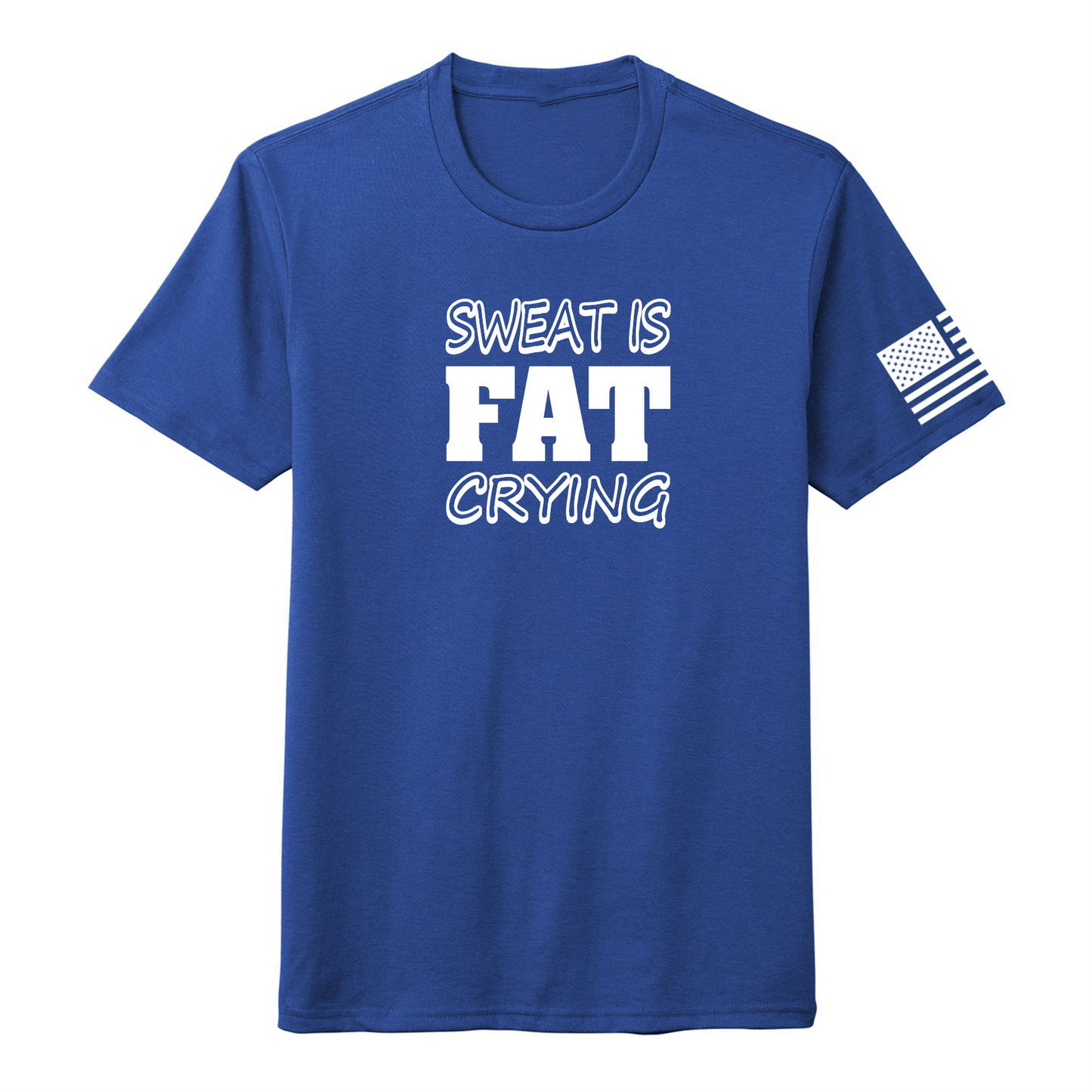 SWEAT IS FAT-Men's Shirts