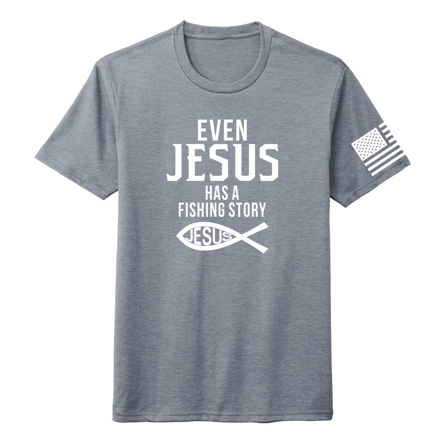 GODS FISHING STORY-Men's Shirts