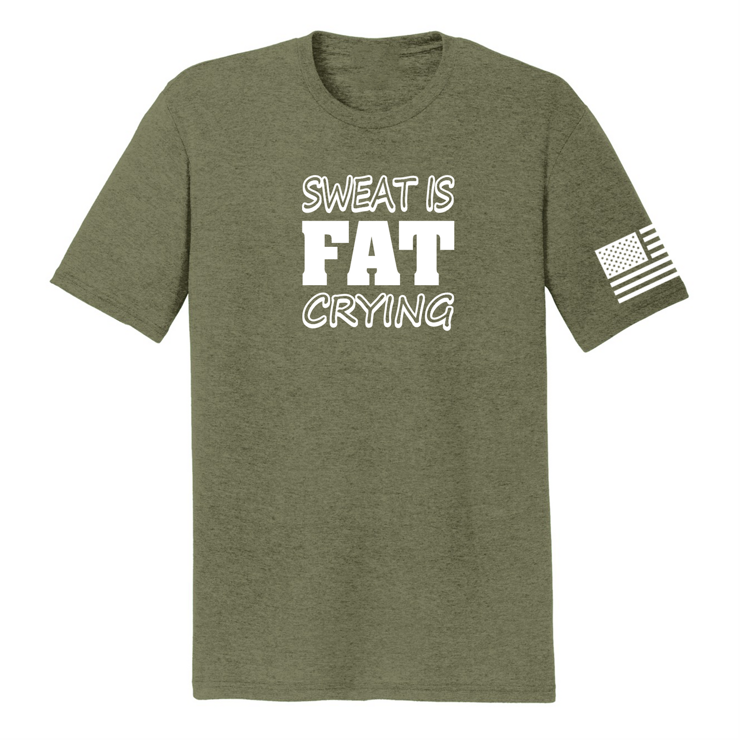 SWEAT IS FAT-Men's Shirts