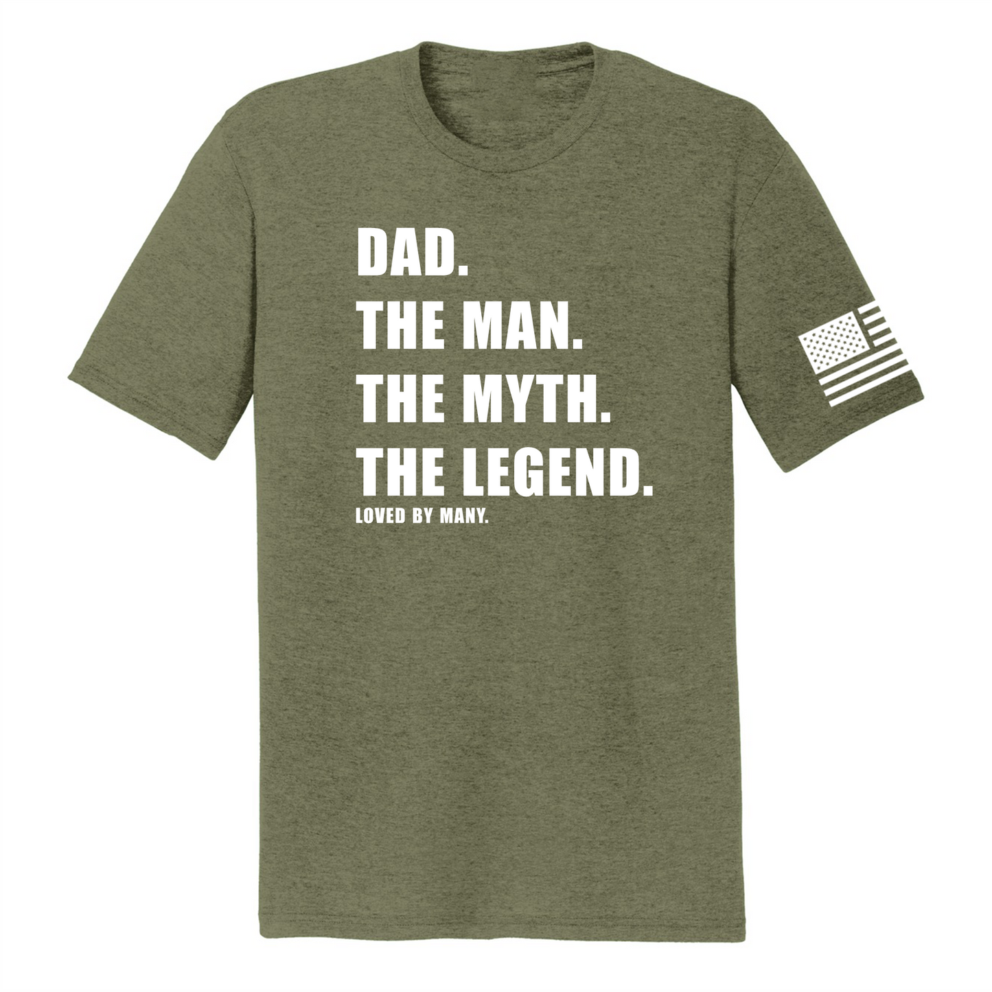 DAD, MAN, MYTH -Men's Shirts