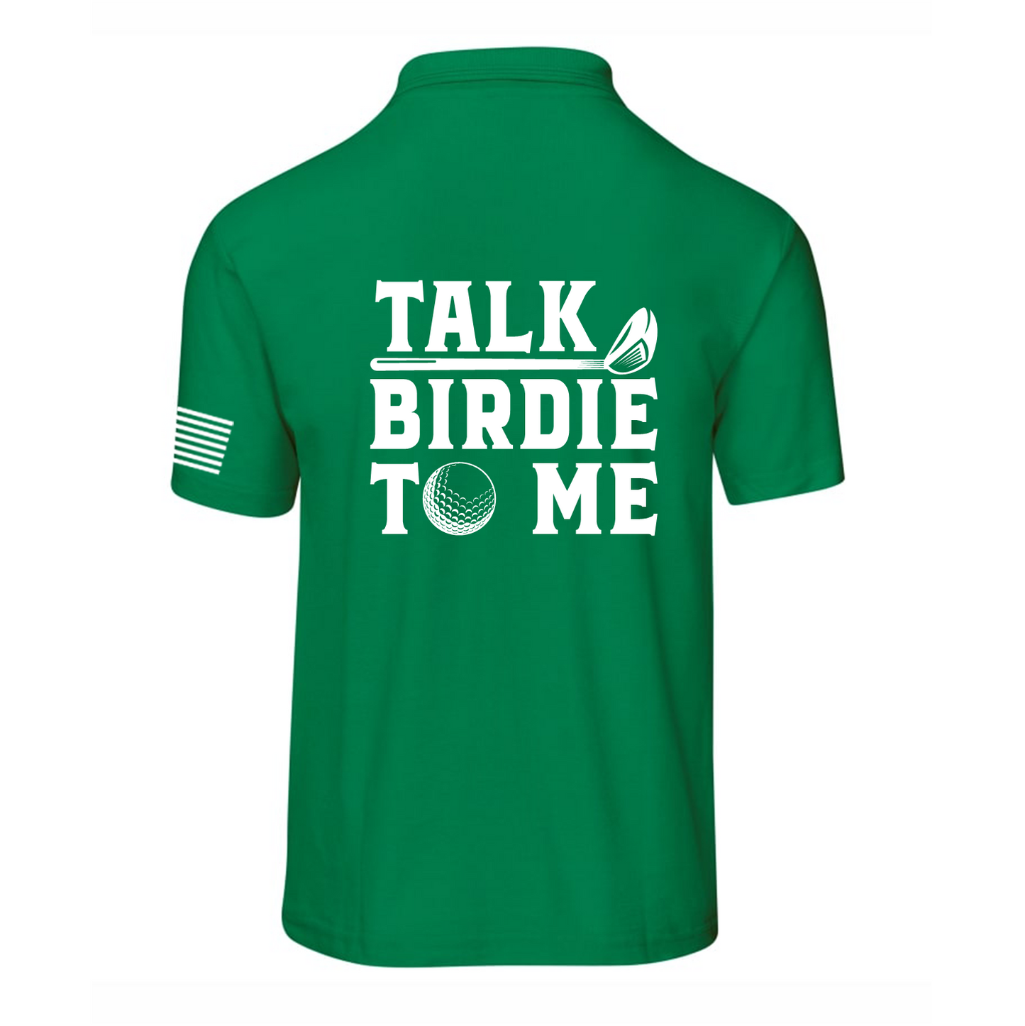 TALK BIRDIE TO ME -Men's Golf Shirt