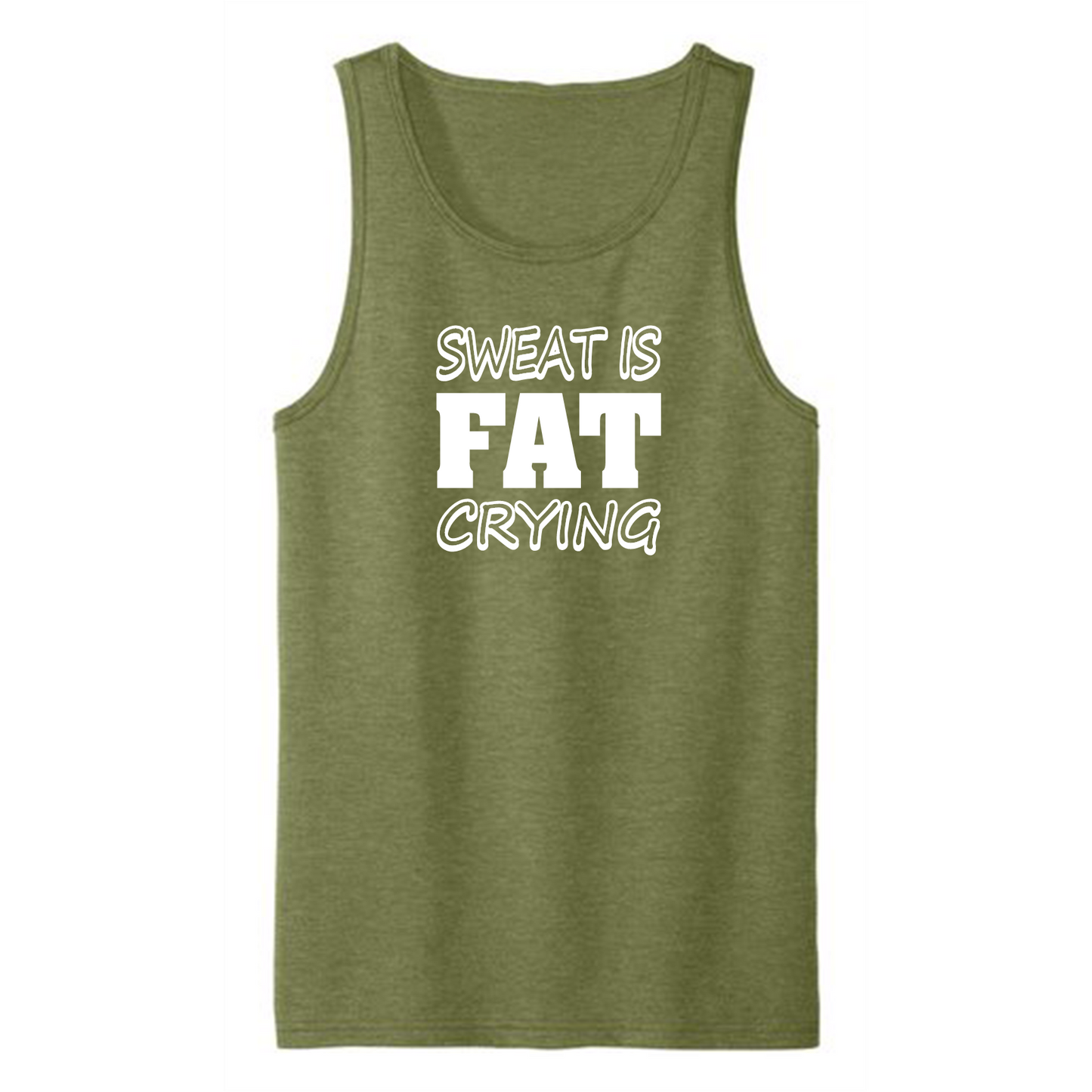 SWEAT IS FAT-Men's Shirts