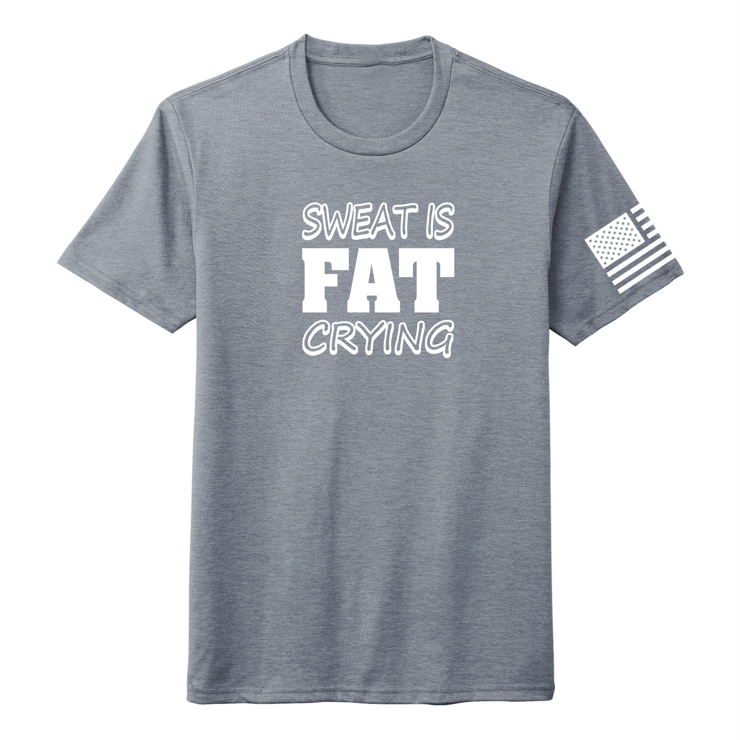 SWEAT IS FAT-Men's Shirts