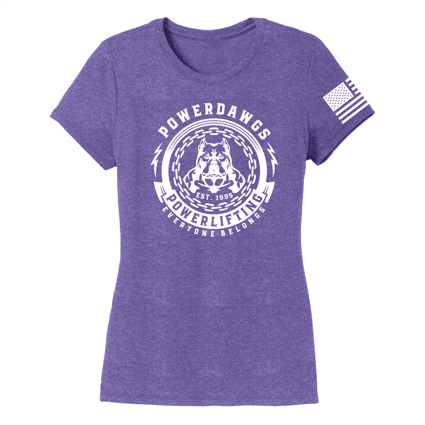 POWERDAWGS POWERLIFTING -Women's Shirts