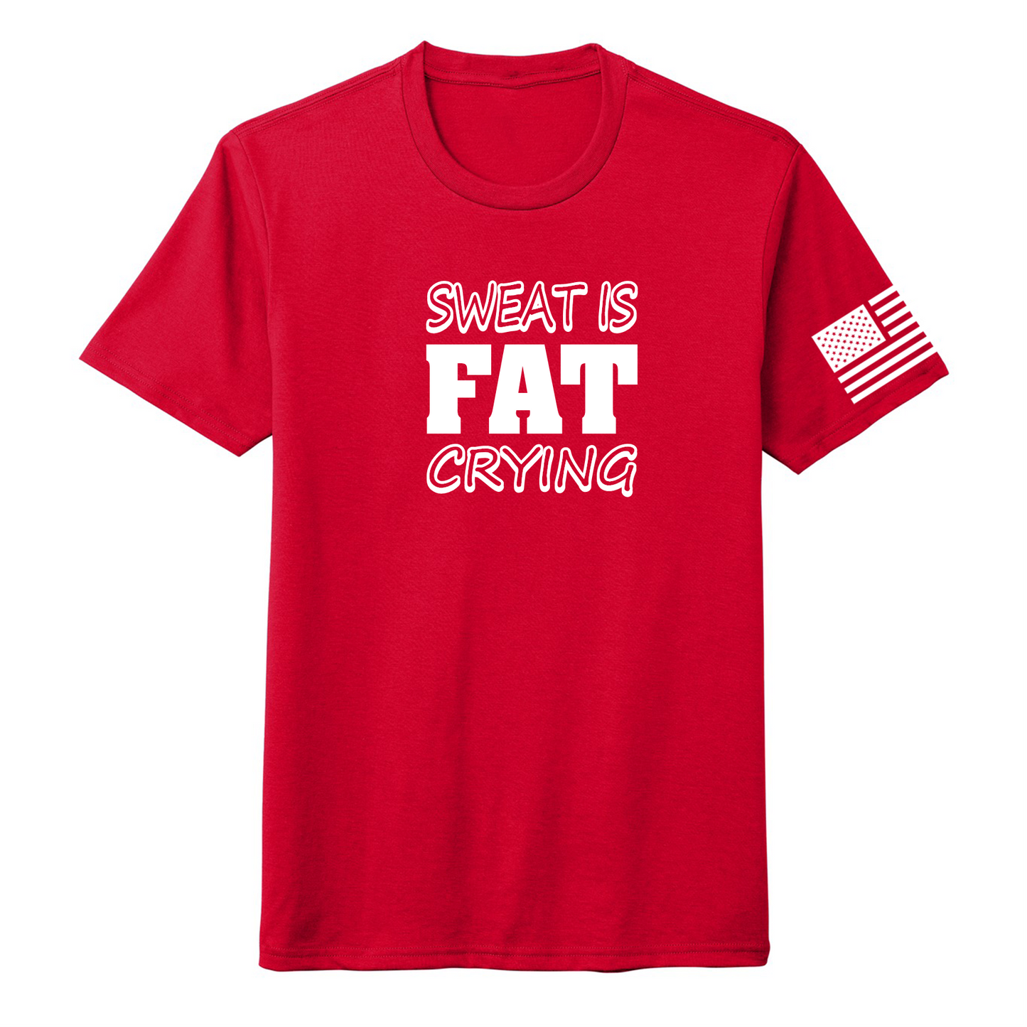 SWEAT IS FAT-Men's Shirts