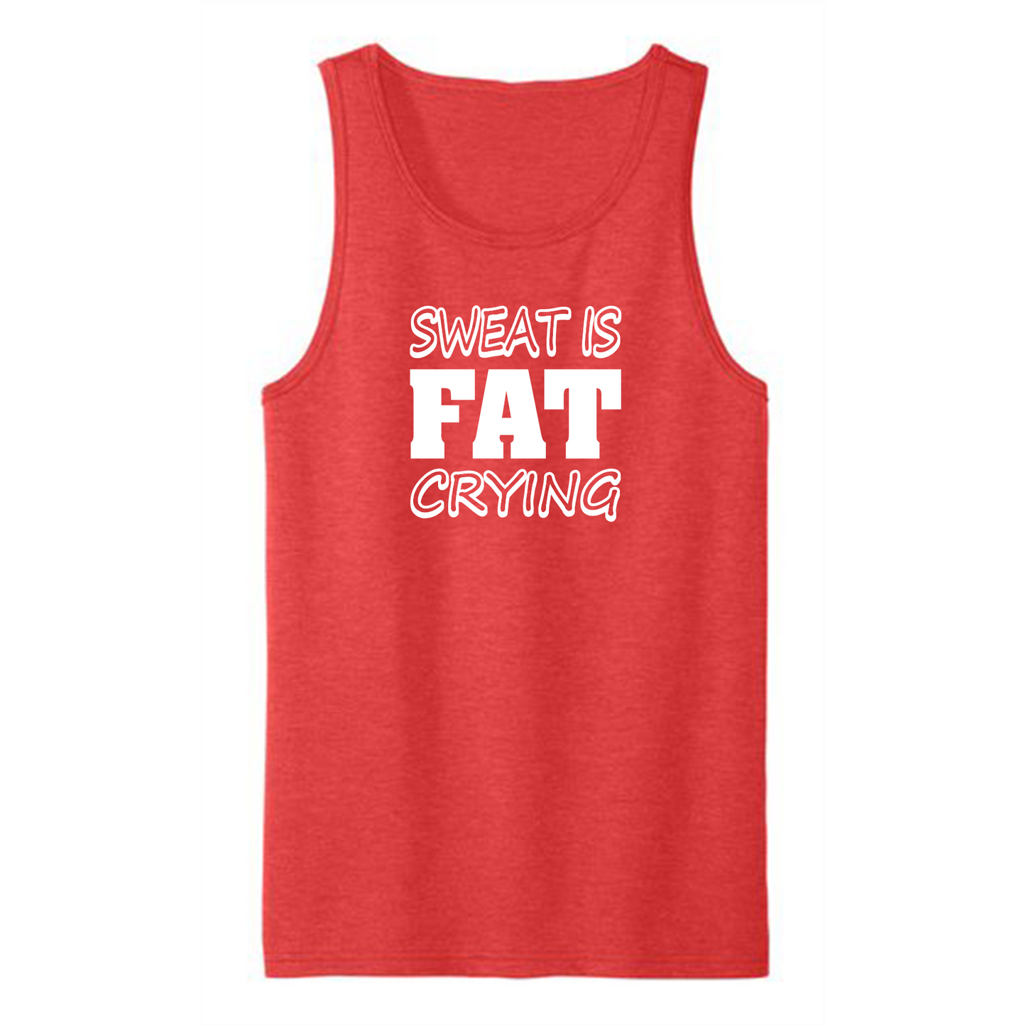 SWEAT IS FAT-Men's Shirts